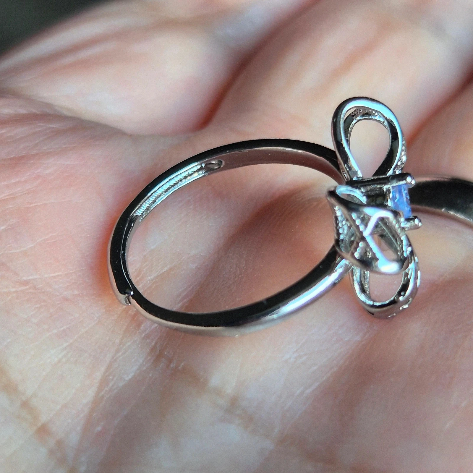 Anillo de mariposa de tanzanita natural – photo 5